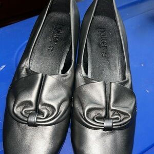 Hotter Pewter low heel shoes 8